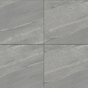 Vietnam Premium 60x60 80x80 Azulejos de porcelana gris oscuro Acabado mate Color del cuerpo para apartamentos de aplicación de pared de piso de estilo moderno - Product Image 2