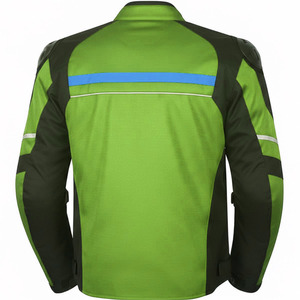 Veste de moto en cuir véritable imperméable au design moderne avec logo personnalisé, couleur, taille plus et options d'impression - Product Image 2