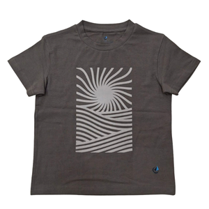 T-shirt blanc à manches courtes pour homme Shoreline, col rond, jersey de coton, décontracté, imprimé logo sur le devant, respirant - Product Image 6
