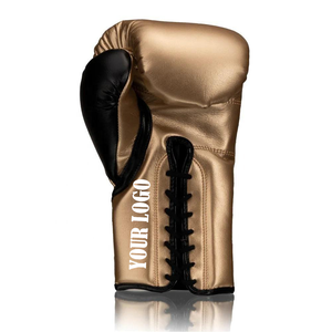 Gants de boxe en cuir personnalisables de haute qualité, légers, à séchage rapide, avec fermeture auto-agrippante, pour entraînement de combat en extérieur MANGOES - Product Image 3