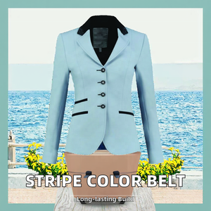 Ceinture d'équitation multifonctionnelle en nylon élastique de haute qualité Horsekraft Stripe Color-FREE ENGRAVED LOGO READY SHIP - Product Image 2