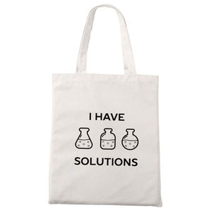 Sac fourre-tout en toile de coton premium, imprimé dessin animé personnalisé, réutilisable, sac à bandoulière pour l'école et les voyages - Product Image 2