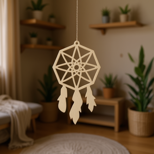 Ilan Dreamcatcher 11x6cm Decorazione da appendere in legno Set da 3 pezzi - Product Image 3