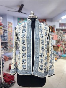 Suzani <b>Jackets</b> <b>Embroidered</b> Cotton Bohemian <b>Jacket</b> <b>for</b> <b>Women</b> Floral Handmade Ethnic Embroidery Fashion Statement Layering Wear - Product Image 3