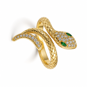 Natural Serpentine Stone Ring High Quality Gemstone Jewelry Fashion Accessory for Daily Wear Gift and Wholesale Distribution - Product Image 6