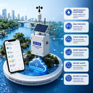 Sistema Centralizado de Monitoreo de Aguas Residuales |   Software Industrial SCADA para Calidad del Agua – OEM Disponible - Product Image 1