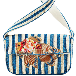 Indian Bohemian Style Designer Women's Large Capacity Handmade Messenger Evening Shopping Clutch <b>Bag</b> Beaded <b>Boho</b> Style Wholesale - Product Image 1