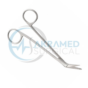Taylor Brain Scissors Angled Stainless Steel <b>Neurosurgery</b> Surgical <b>Instrument</b> Reusable CE Certified Manual 18cm - Product Image 4