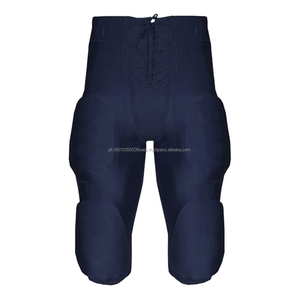 Uniforme de Fútbol Americano Sublimado Personalizado, Jersey de Malla con Cuello en V para Hombre con Número 24 y Pantalones con Cordón, Absorbe la Humedad - Product Image 3