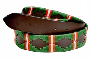 Cinturones de Polo de Cuero Vacuno Premium Hechos a Mano, Regalo para Hombre, Cinturones de Diseñador Unisex de Calidad, Totalmente Hechos a Mano y Tallados a Mano - Product Image 3