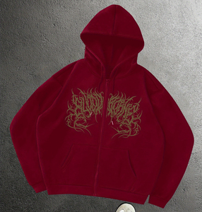 Customize Cheap Price Unisex Oversized Winter Fleece <b>Pullover</b> Hoodies Heavy Weight 100% Cotton Zipper Digital Printing Solid - Product Image 1