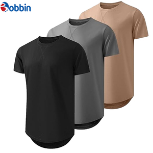 Camisetas de Manga Corta para Hombre, Diseño Nuevo, Excelente Calidad, Corte Regular, Estilo Hip Hop, Dobladillo Curvo, Tejido de Punto, 180g, 100% Algodón, Secado Rápido - Product Image 1