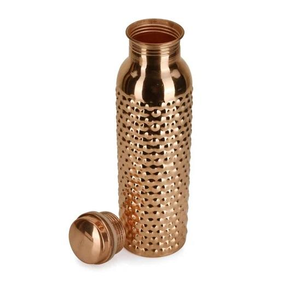 Botellas de Cobre Sólido Hechas a Mano con Diseño de Lujo, Botellas de Agua de Cobre al Mejor Precio, Muestra Gratis - Product Image 6