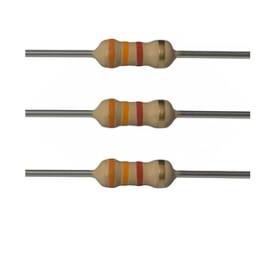 Resistencias fijas de película metálica con tolerancia del 1%, resistencias axiales de bajo ruido y alta estabilidad para circuitos PCB DIY, rendimiento confiable - Product Image 1