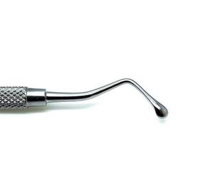 RWS INSTRUMENTS Curette parodontale Gracey en acier inoxydable, instrument dentaire, poignée moletée, 12 positions de mâchoire, Classe I, 1 an - Product Image 4