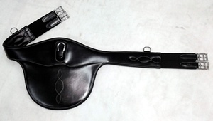 Circunferencia de protección de perno de salto de caballo de cuero Premium Equipo de equitación Colorido Fuerte Cuero duradero Circunferencia acolchada suave - Product Image 4