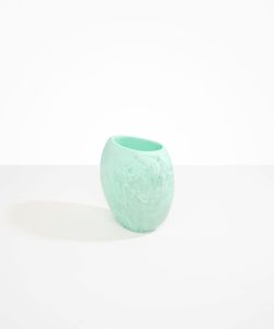 Best Art Deco Handicraft Resin <b>Vase</b> for Home & Wedding Decor Waterproof Eco-Friendly Marble Texture White Swirl Pattern - Product Image 5