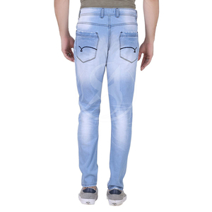 Fabricant professionnel de jeans décontractés pour hommes, coupe slim, respirants, légers, vêtements décontractés - Product Image 3