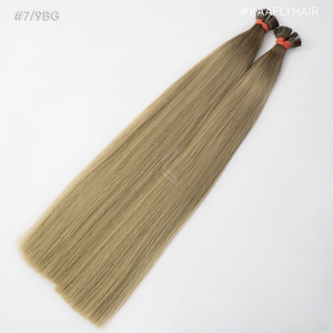 Extensiones de cabello humano Remy 100%, extensión de punta plana Natural, queratina de cabello humano 100% - Product Image 1