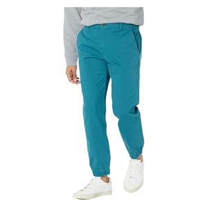 Custom Logo printing <b>Men's</b> Elastic Waist Canvas Pants Breathable Quick Dry Anti-Pilling Eco-Friendly regular fit <b>men</b> sweatpants - Product Image 1