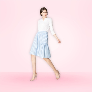 ODM Outfits Jupes décontractées extensibles et respirantes à taille élastique pour femmes - Product Image 1