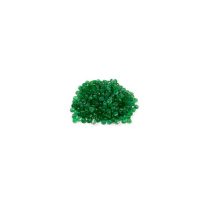 Émeraudes zambiennes naturelles, rondes calibrées de 3 mm, cabochons naturels en émeraude pour la création de bijoux, prêts à l'emploi - Product Image 2