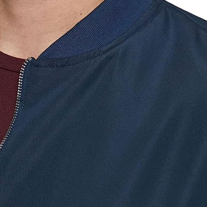 Unisex Modern Hooded Varsity Style Bomber <b>Jacket</b> Casual Premium Breathable Outerwear <b>Fleece</b> <b>Lining</b> Autumn Custom Wholesale - Product Image 6
