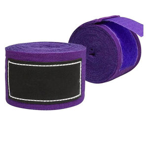 Vendas elásticas de neopreno para boxeo con soporte para muñeca y presilla para el pulgar, ideales para entrenamiento de kickboxing - Product Image 1