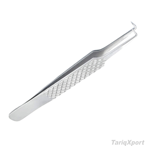 Pince à épiler professionnelle pour cils, à pointe fine, en acier inoxydable, avec manche imprimé, pour la beauté, avec logo personnalisé - Product Image 4