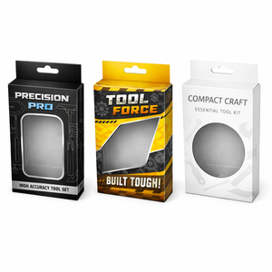 Custom Compact Tool Kit Paper <b>Boxes</b> with Clear Window Portable Durable Design for Everyday Use - Product Image 5