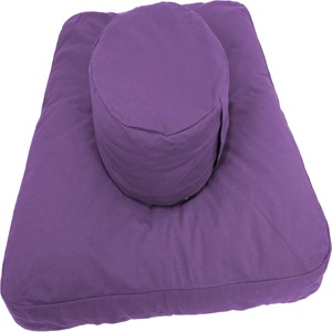 Handmade Meditation Cushion Set Zafu and Zabuton Thick Cotton <b>Floor</b> <b>Seating</b> Pillow for Yoga and Zen Practice - Product Image 3