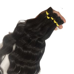 Extensions de cheveux naturels à Double Drawn, 100%, vente en gros, kératine japonaise - Product Image 3