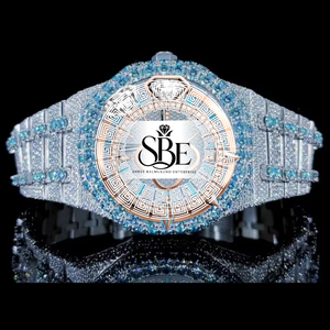 Montre en quartz carrée simple de fabrication indienne, boîtier en acier inoxydable 41 mm, verre saphir, résistance à l'eau 3 BAR, élégante - Product Image 1