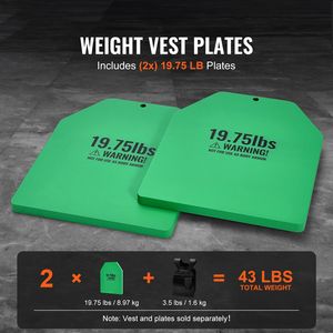 Piastre Ponderate in Acciaio Premium da 19,75 LB (coppia) con Design Ergonomico Sagomato per WOD, Peso Aggiuntivo per Allenamento di 20 kg - Product Image 2