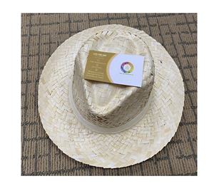 หมวกทรงโซมเบรโรสานจากฟางสไตล์เม็กซิกัน ปักโลโก้ ปีกกว้าง ปรับขนาดได้ 50-52 ซม./58-60 ซม. ลายทาง ใช้ได้ทั้งชายและหญิง ทำจากหญ้าธรรมชาติ เหมาะสำหรับงานปาร์ตี้แบบสบายๆ - Product Image 6