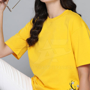 เสื้อยืดคอกลมผู้หญิงพรีเมียมสำหรับใส่ทุกวัน ดีไซน์ทันสมัยและสวมใส่สบาย เสื้อยืดคอกลมผู้หญิง - Product Image 3