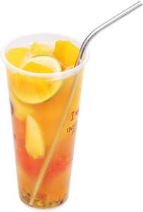 Wholesale Bold Blossom BB0020101 Classic Stainless Steel <b>Reusable</b> Drinking <b>Straw</b> Customized Logo Biodegradable Food Grade - Product Image 6