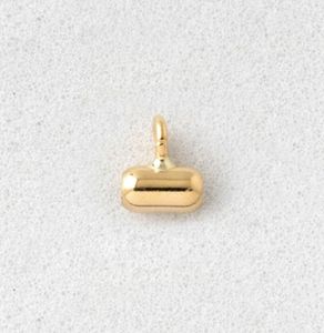 Cuentas de Joyería de Oro Au750 de Japón, Tipo Cilíndrico Deslizante, Piezas de Ajuste Gradual para la Fabricación de Pulseras y Collares - Product Image 2
