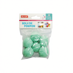 Pallina Pompon ILAN 3,5 cm Morbida per Decorazioni Artigianali e Progetti Fai-da-Te - Product Image 1
