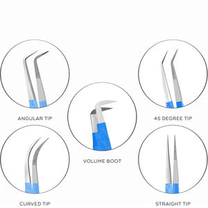 Pinzas para Cejas de Acero Inoxidable DANTRIC IMPLANTS Hechas en Pakistán, Duraderas, para Mujer, con Logotipo Personalizable, Elegantes, en Oferta - Product Image 2