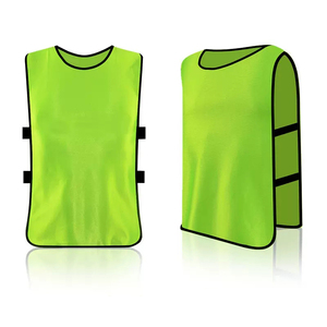 Gilet de sport unisexe pour adulte, respirant, sans manches, bleu, en polyester, col en V, coupe classique, toutes saisons, impression personnalisée, 160g, maillot d'équipe - Product Image 6