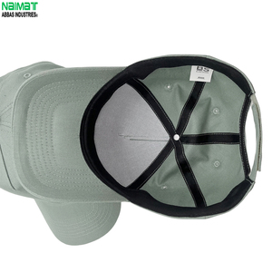 หมวกเบสบอล 6 แผง ยูนิเซ็กซ์ ยี่ห้อ Naimat Abbas Industries สีพื้น ผ้าฝ้ายทวิล 100% ปรับขนาดได้ สวมใส่สบาย เหมาะกับทุกฤดูกาล - Product Image 5