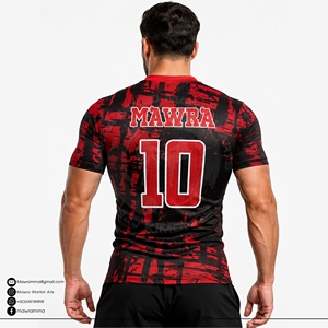 Uniformes de Fútbol Personalizados Mawra Premium, Unisex, Ligeros, con Estampado por Sublimación, Pantalones Cortos con Diseño de Bandera, Conjuntos Deportivos para Entrenamiento y Partidos, al por Mayor - Product Image 2