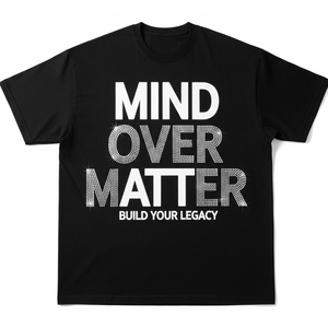 เสื้อยืดพิมพ์ลายขนาดใหญ่ประดับเพชรเทียม ผู้ชาย สกรีนโลโก้ได้ ผ้าคอตตอนหนา สตรีทแวร์ ฮิปฮอป Y2K ประกายวิบวับ เสื้อยืดใหม่ - Product Image 1