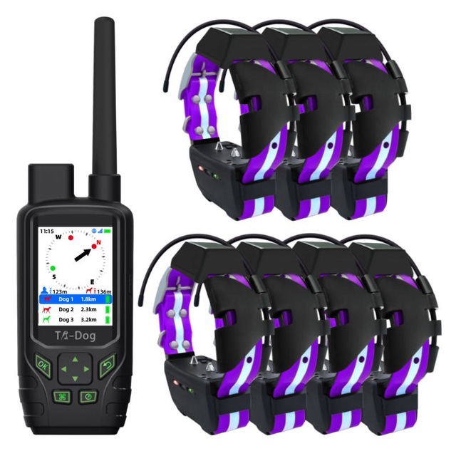 AI Pet Collar GPS Tracker With Real Time Monitoring and Route Playback