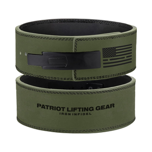 Best Heavy Duty Weightlifting Lever Belt for Lower <b>Back</b> <b>Support</b> for Squats and Deadlifts - Product Image 1