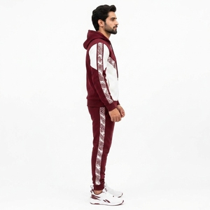 Ropa deportiva transpirable estilo entrenamiento para hombre, chándales estampados, tela suave, cómoda y duradera para práctica de fitness y uso diario. - Product Image 6