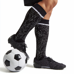 Calcetines de Fútbol Americano Antideslizantes de Alta Calidad, 100% Poliéster, Sublimados, Hasta la Rodilla, Unisex - Product Image 4