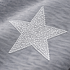 Rhinestone Star Zip Winter Oversized Hoodie <b>Grey</b> Heavyweight Cotton Fleece Bling Crystal Print <b>Sweatshirt</b> <b>Men</b> Private Label - Product Image 6