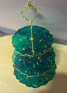 Soporte para Pastel de Resina de la Mejor Calidad, Elegante y con Diseños Estilizados, Ideal como Accesorio para Servir - Product Image 2